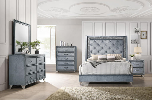 B280 - Velvet Chest - Gray