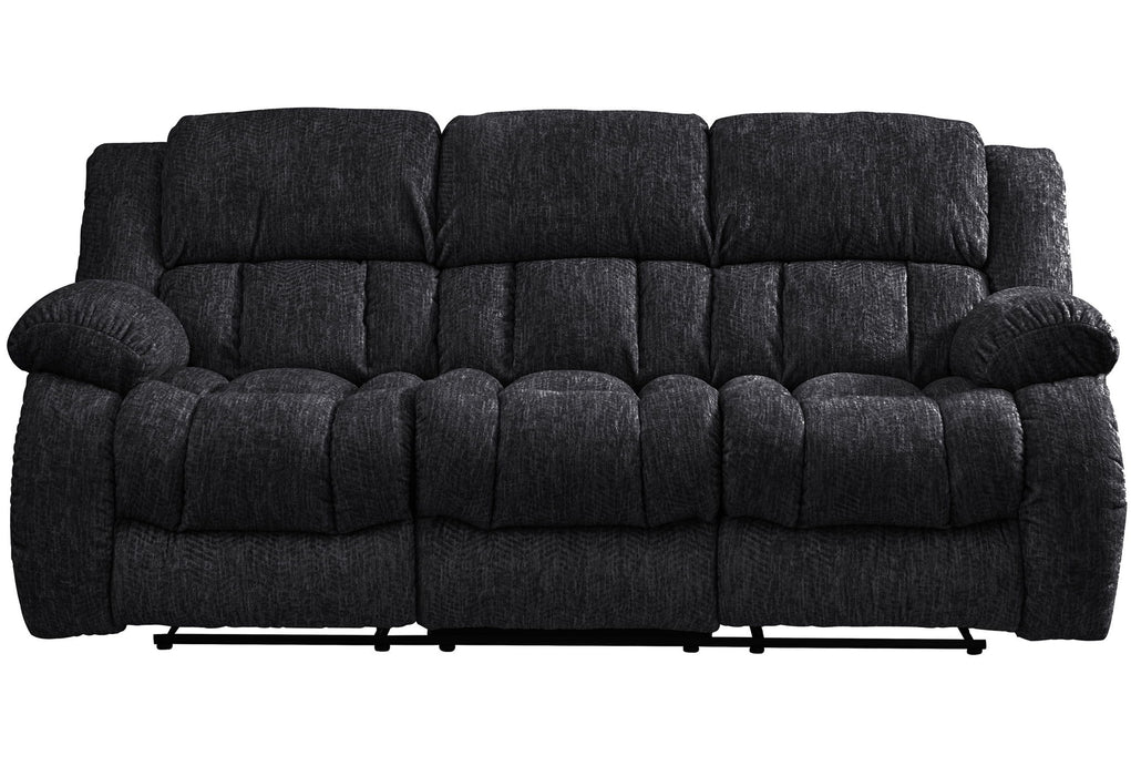 U250 - 3 Piece Living Room Set (Reclining Sofa / Console Reclining Loveseat / Glider Recliner) - Ebony - alternate view 4