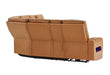 U8611 - Sectional With Power Headrest, Continuous LED And Speaker - Brown - alternate view 4