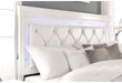 Pompei - Full Bed With LED - White - alternate view 3