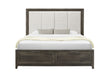 Mariah - Full Bed - Dark Brown