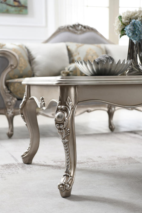 T198 - Coffee Table & 2 End Tables - Pearl Silver - alternate view 3