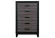 Lisbon - Chest - Gray / Black
