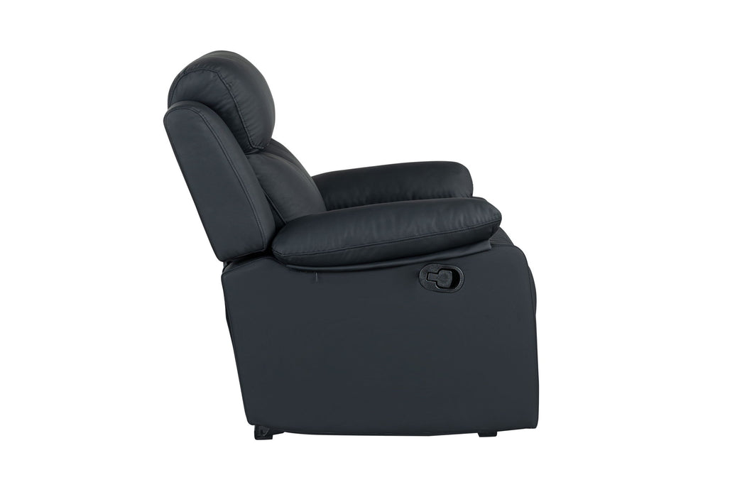 U6026 - Glider Recliner With LED - Black - alternate view 2