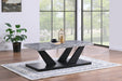 T122 - Marble Top Table Set (Set of 3) - Gray - alternate view 3