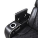 U70 - Power Reclining With Power Headrest, Massage, Heat, Ambient Lighting, Storage Arms / USB - Black - alternate view 4