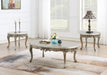 T197 - Coffee Table & 2 End Tables - Champagne