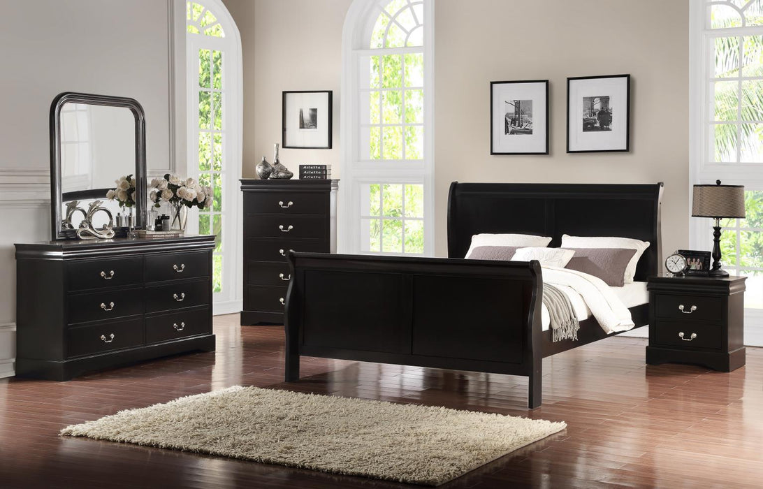 B415 - Sleigh Bed