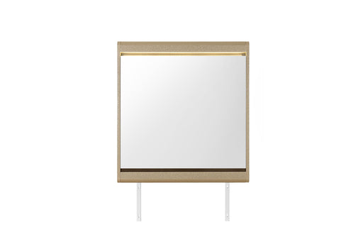 Genesis - Mirror With LED - Gold