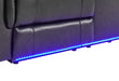 U8879 - 2 Piece Living Room Set (Power Reclining Sofa With LED And Global Surround System And Power Console Reclining Loveseat) - Charcoal - alternate view 4