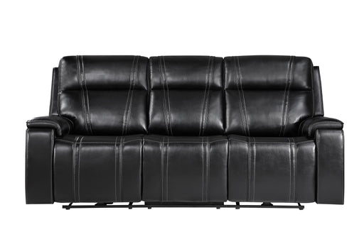 U8880 - Power Reclining Sofa With Armrest Cupholder, DDT With Watch Charger - Black