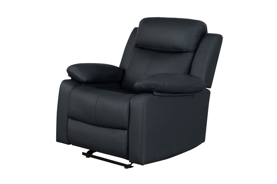 U6026 - Glider Recliner With LED - Black - alternate view 3