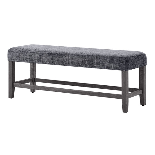 D8030DT - Dining Table Bench - Black / Brown - alternate view 2