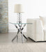 T240 - Chrome Table Set (Set of 3) - Gray - alternate view 3