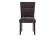 D8030 - 5 Piece Dining Room Set (Dining Table With 2 Storage Drawers And 1 Storage Door And 4 Dining Chairs) - Black / Brown - alternate view 4