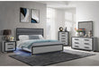 Amelia - Nightstand - Gray / Black - alternate view 2