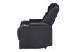 U8000 - Power Recliner With Power Headrest & LED Light - Black - alternate view 3