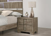 B348 - Nightstand - Weather Oak