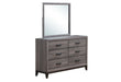 Kate - Mirror - Foil Gray - alternate view 4
