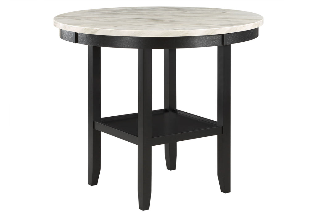 D40011 - 7 Piece Dining Room Set (Bar Table And 6 Bar Stools) - Light Gray - alternate view 4