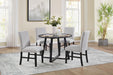 D182 - Round Dining Table - Black - alternate view 3