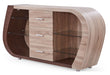 D4126N - Buffet - Dark Brown / Oak - alternate view 3