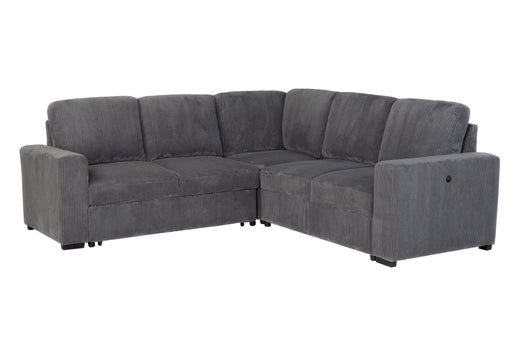 U2660 - Sectional Without Chaise And Without Pull Out Sofa Bed - Gray - alternate view 2