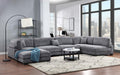 U253 - Ottoman - Gray - alternate view 3