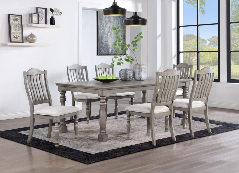 D115 - Dining Table - Gray - alternate view 2