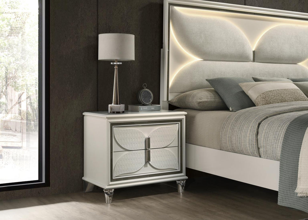 B029 - Nightstand - Mysterious Gold