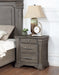 B067 - Nightstand - Dark Gray