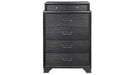Jordyn - 5 Piece King Bedroom Set - Gray - alternate view 3