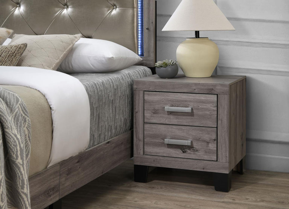 B377 - Nightstand - Gray