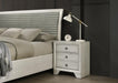 B320 - Oak Night Stand - Antique White