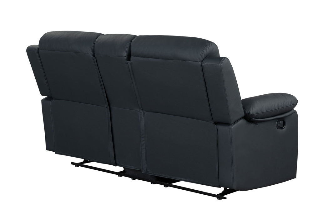 U6026 - Reclining Sofa With LED - Black - alternate view 3