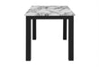 D8032 - 5 Piece Dining Room Set (Dining Table And Dining Chair) - Black / White - alternate view 4
