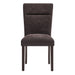 D8212 - 7 Piece Dining Room Set (Dining Table With 6 Dining Chairs) - Dark Brown - alternate view 3