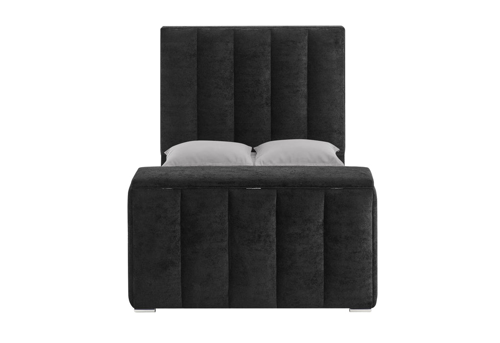Serenity - 5 Piece Queen Bedroom Set - Black / Dark Gray - alternate view 4