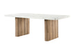 D2504 - 5 Piece Dining Room Set (Dining Table And 4 Dining Chairs) - White / Light Gray - alternate view 4