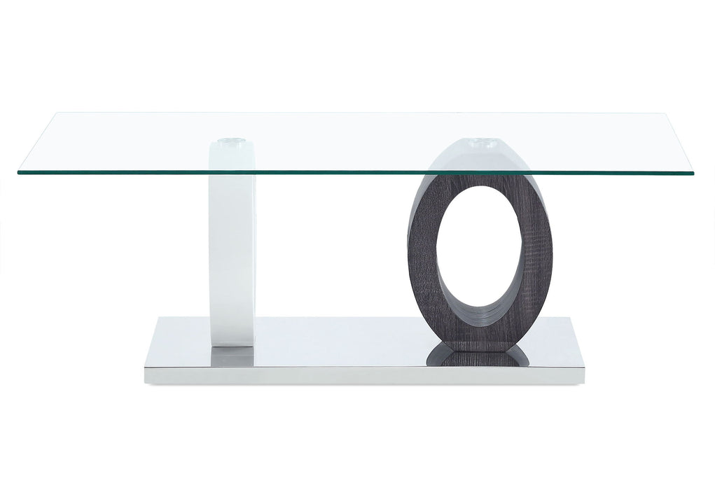 T1628 - Coffee Table And 2 End Tables - Dark Gray - alternate view 4