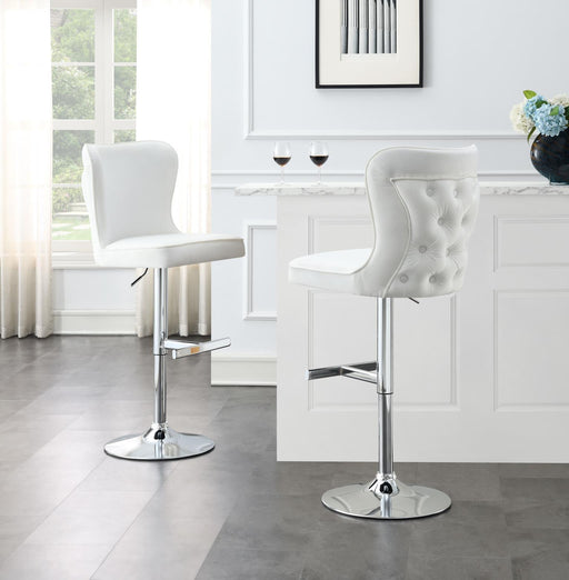 ST110 - Velvet Bar Stool (Set of 2) - alternate view 2