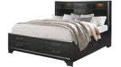 Jordyn - 5 Piece Queen Bedroom Set - Gray - alternate view 4