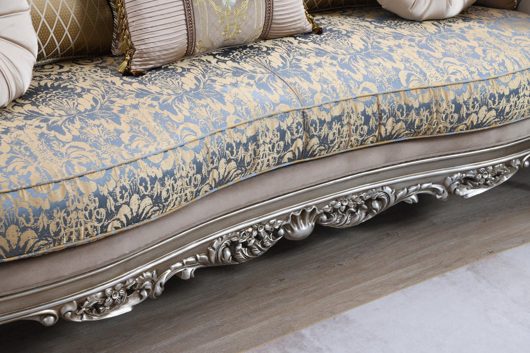 U197 - Traditional Loveseat - Brown - alternate view 4
