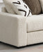 U328 - 4 Piece Sectional (1 LAF Loveseat 1 Armless Chair, 1 Wedge, 1 RAF Loveseat) - Beige - alternate view 3