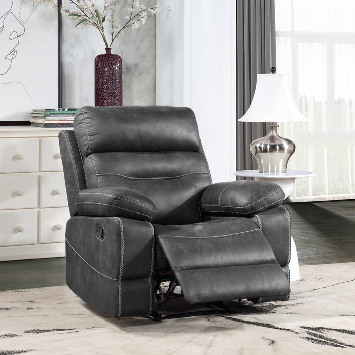 U170 - Motion Recliner - Gray - alternate view 4