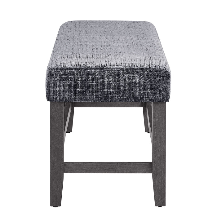 D8030DT - Dining Table Bench - Black / Brown - alternate view 3