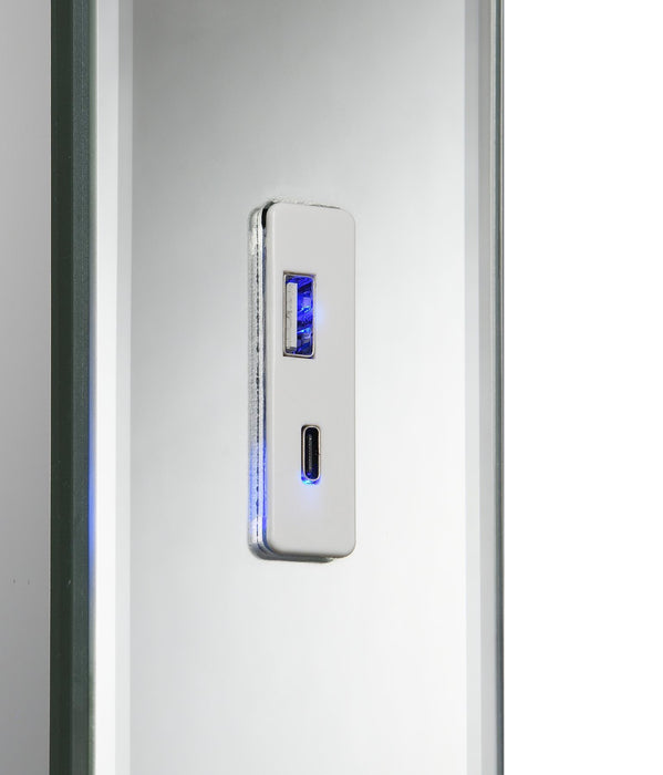 G-445 - Bluetooth Vanity Mirror - Blue - alternate view 4