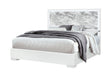 Naomi - King Bed With LED - Silver - alternate view 4