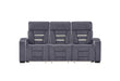U1895 - P2 Reclining Sofa / Console Reclining Loveseat - Dark Gray - alternate view 3