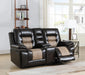 U141 - Motion Glider Loveseat - Brown